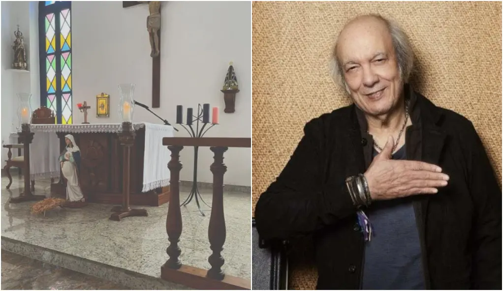 Imagem da notícia: Viúva de Erasmo Carlos fala sobre missa de sétimo dia: 'perdi a fé'