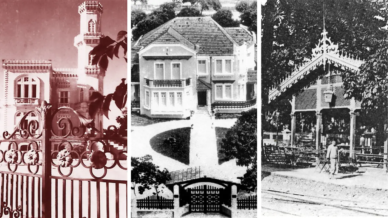 Imagem da notícia: Prédios que não existem mais? Castelo e palacete dão lugar a praça e faculdade em Fortaleza