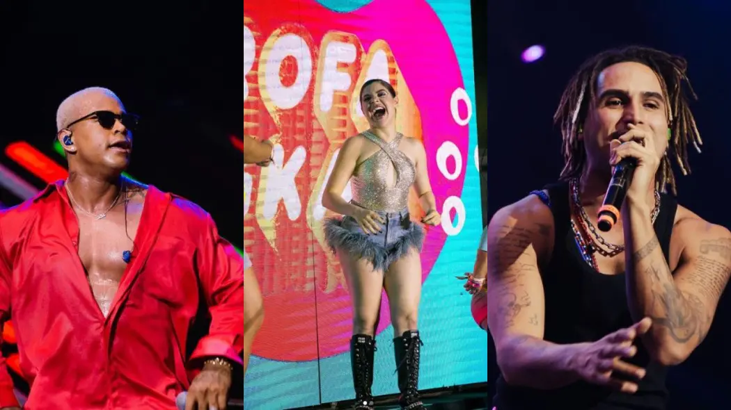 Imagem da notícia: Segundo dia da Farofa de Gkay tem 'pegação' e shows de Matuê, Léo Santana e Safadão