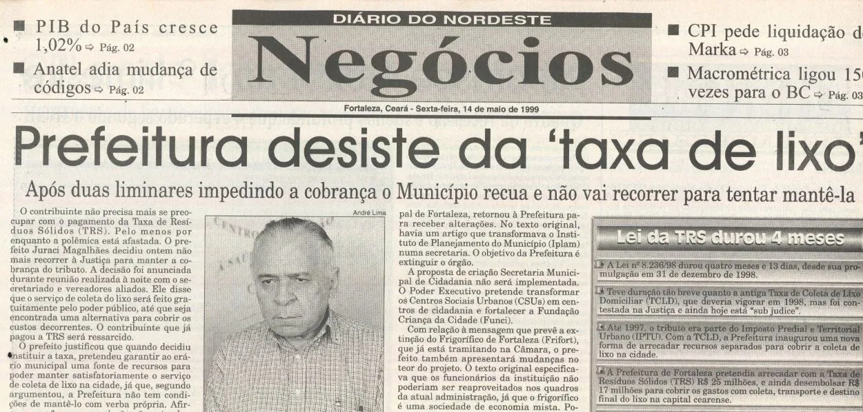Prefeitura desiste de cobrar 