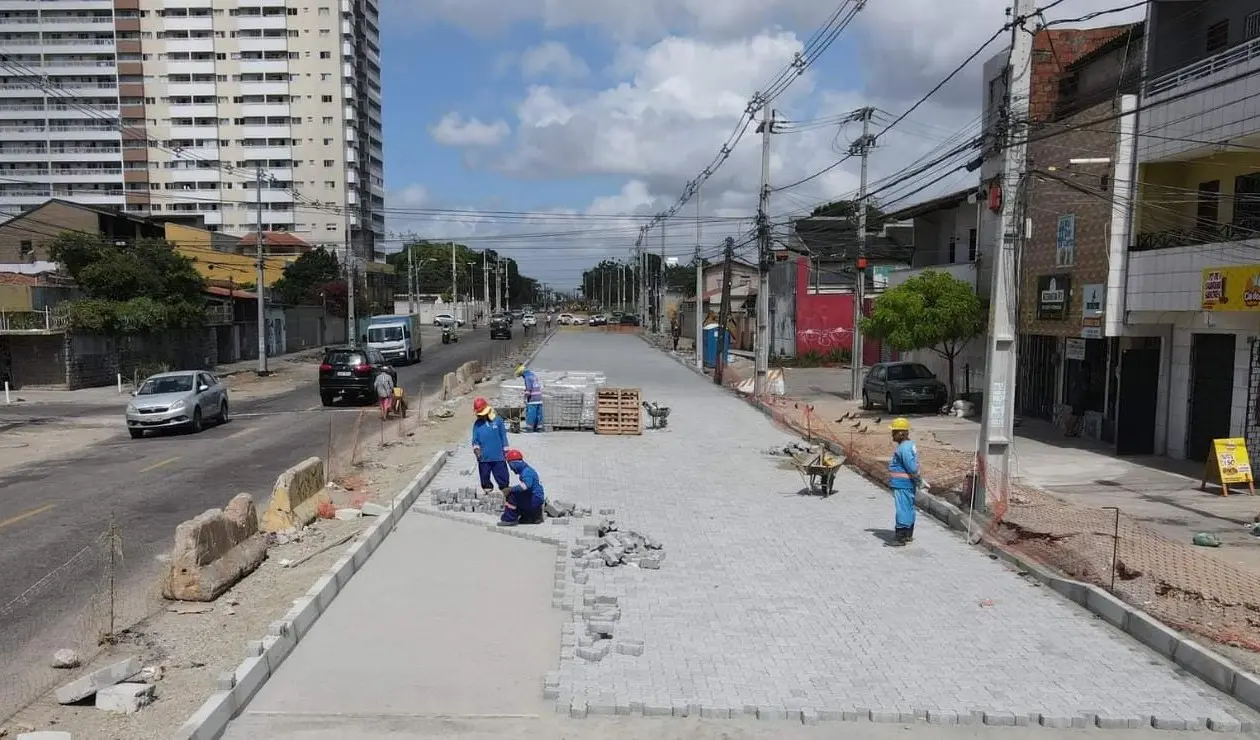 Imagem da notícia: Trecho da Av. Sargento Hermínio, em Fortaleza, será bloqueado para requalificação viária 