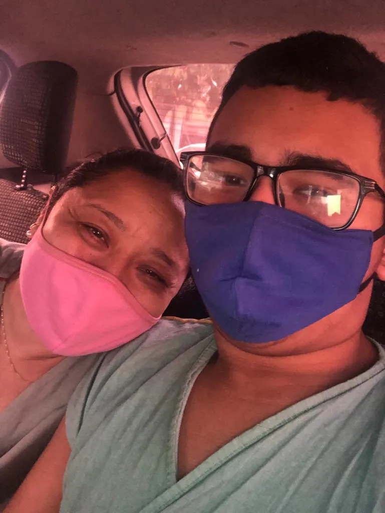 Murilo tem o apoio da tia para seguir com o tratamento em Fortaleza