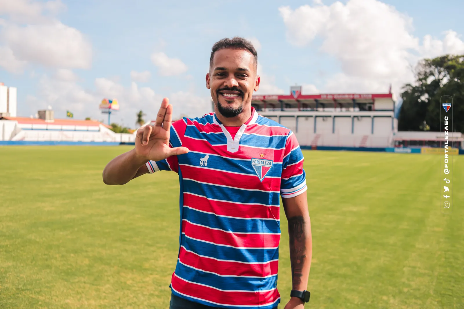 Bruno Pacheco é um dos reforços do Fortaleza para a temporada de 2023