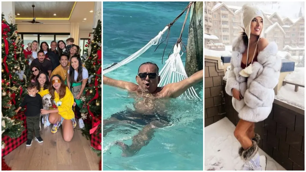 Imagem da notícia: Saiba onde famosos passarão o Natal neste ano; veja fotos