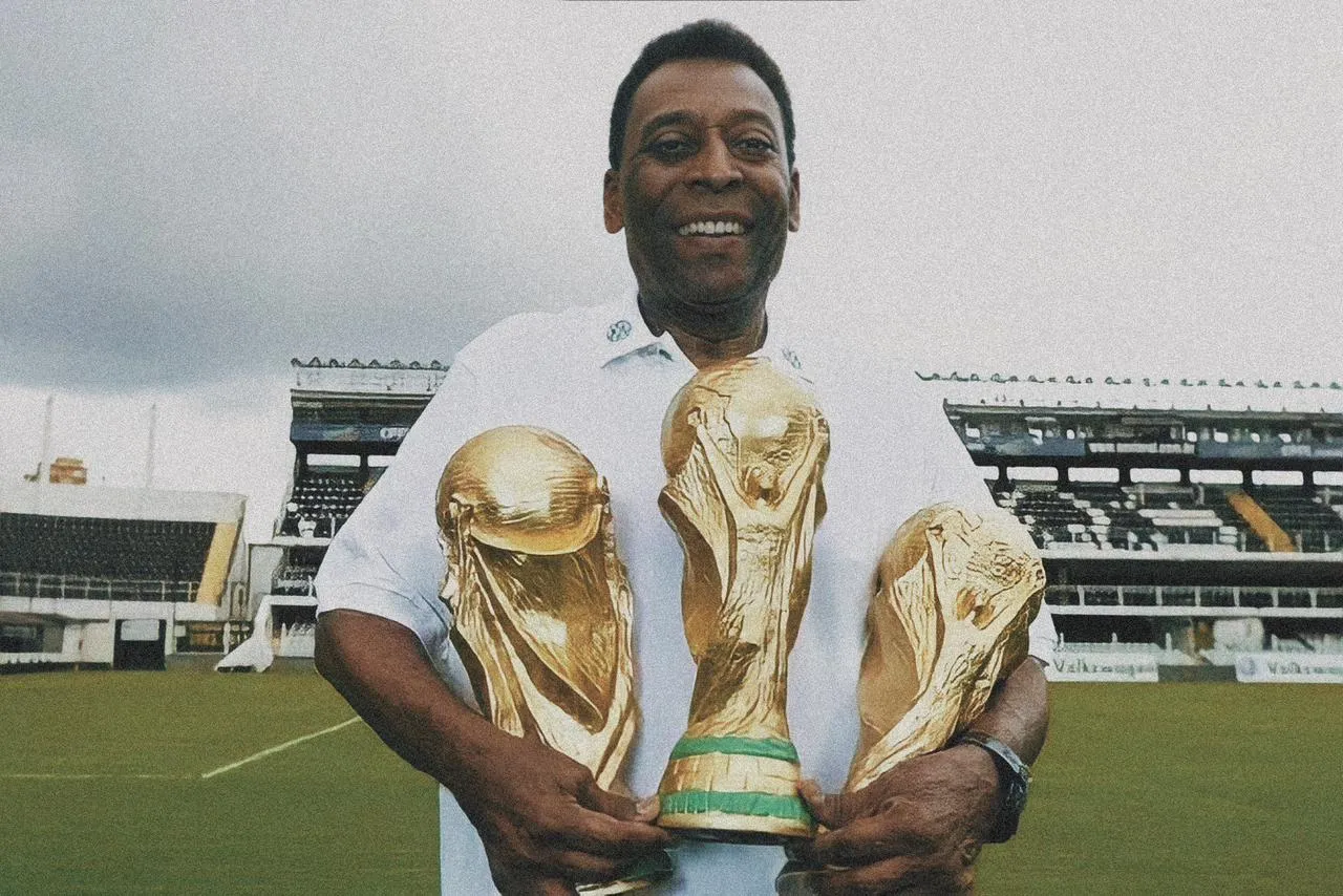 Pelé é tido por muitos como o maior jogador de futebol de todos os tempos.