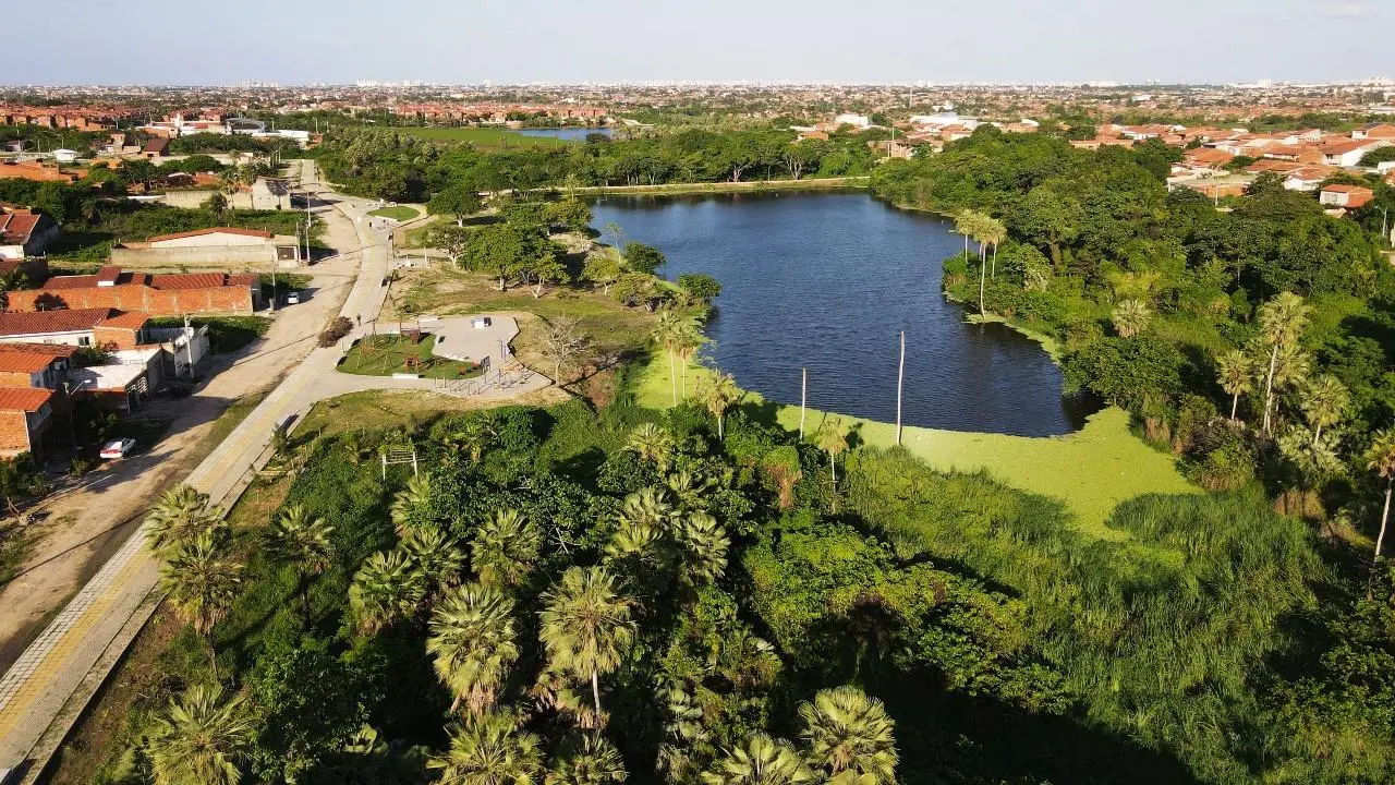 Imagem da notícia: Pesquisadores identificam 103 lagoas em Fortaleza e pedem a criação de 18 Parques Urbanos; veja mapa