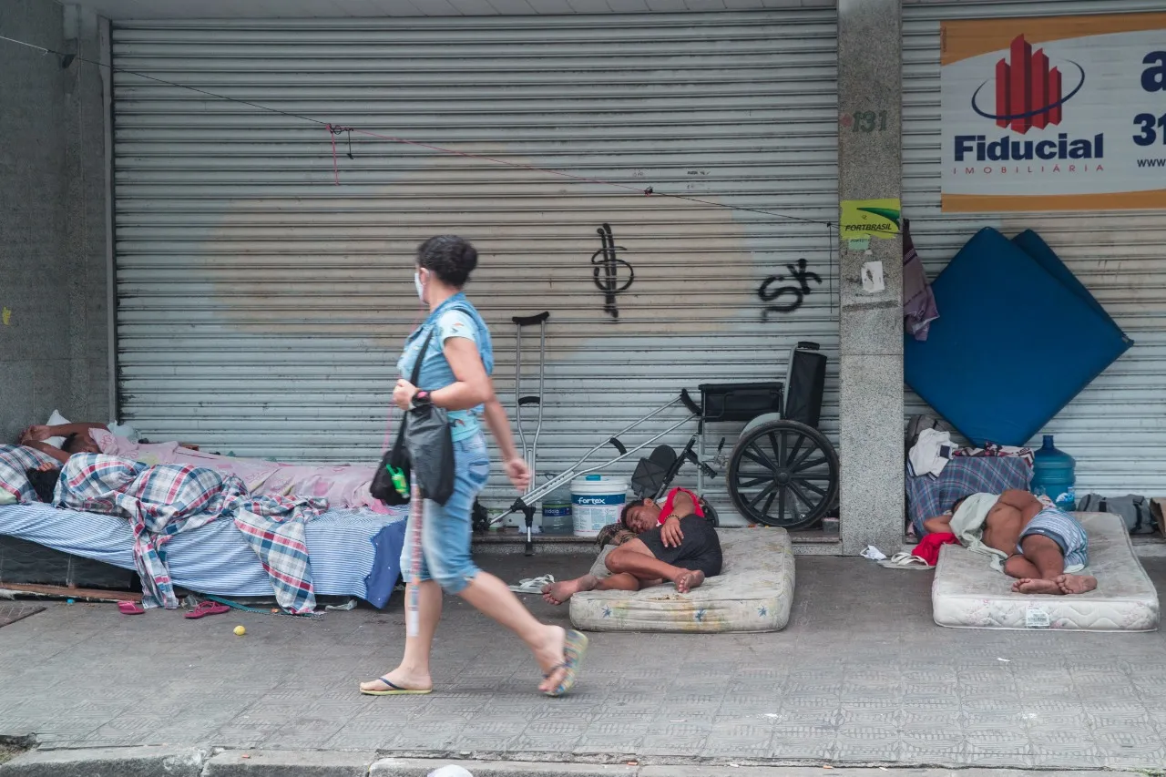 Cotidiano da cidade é marcado pela desigualdade social
