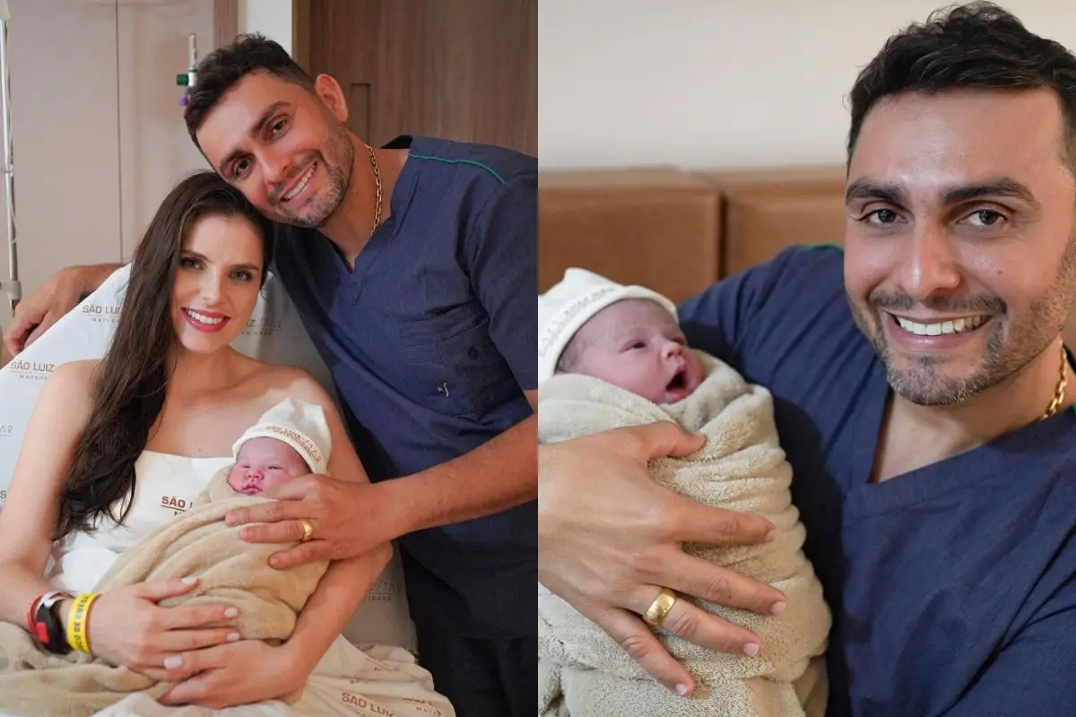 Imagem da notícia: Nasce Maria Clara, filha de Mano Walter e Débora Silva  