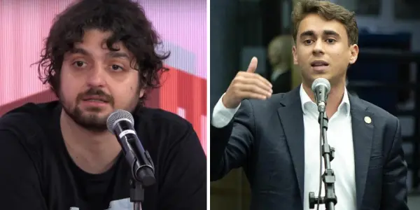 Imagem da notícia: Monark e Nikolas Ferreira têm contas do Twitter retidas pela Justiça
