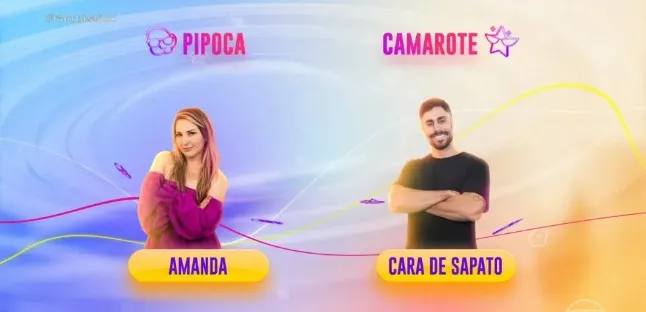 Amanda e Antônio 'Cara de Sapato' Jr. formam dupla no BBB 23