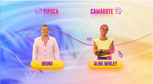 Bruno e Aline Wirley formam dupla no BBB 23