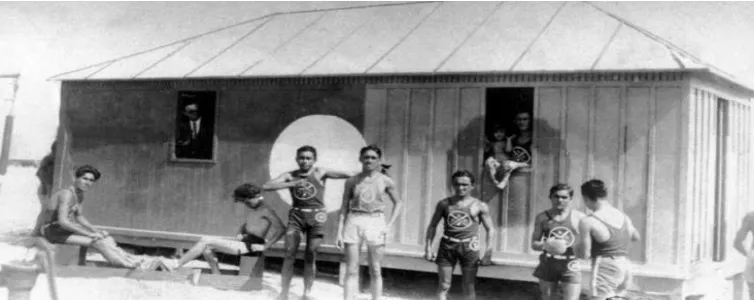 Primeira sede do Clube do Náutico, em 1929