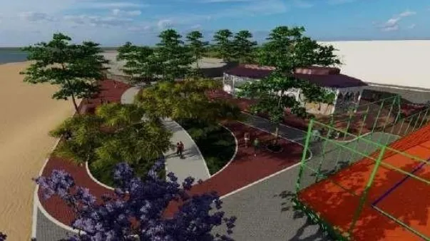 Reforma do entorno do Pavilhão Atlântico