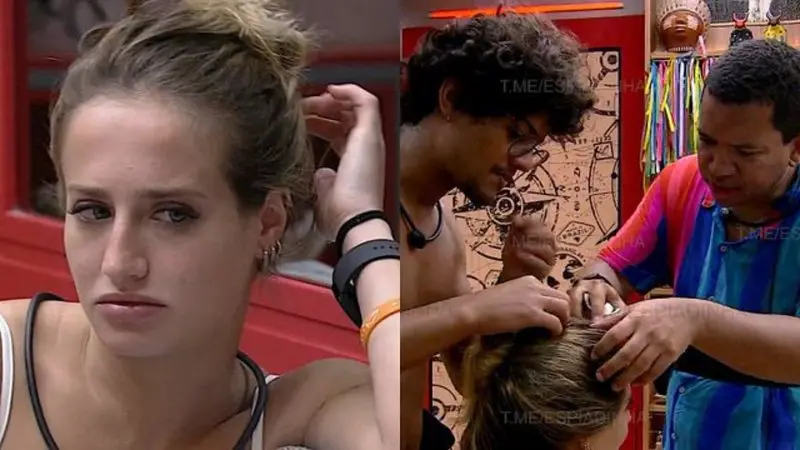 Imagem da notícia: Bruna Griphao diz que pegou piolho e brothers 'catam' atriz no BBB 23