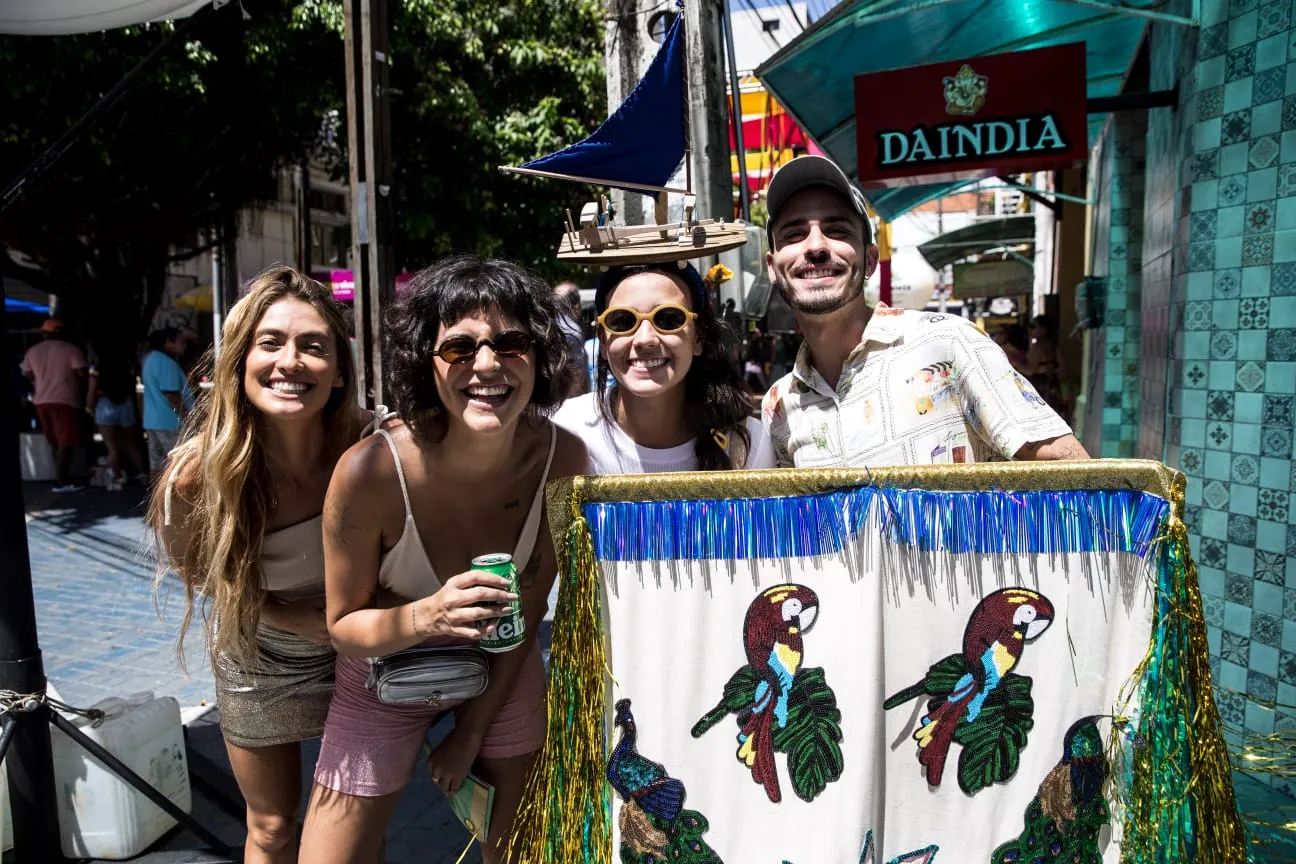 Pré-Carnaval no Raimundo dos Queijos, em Fortaleza