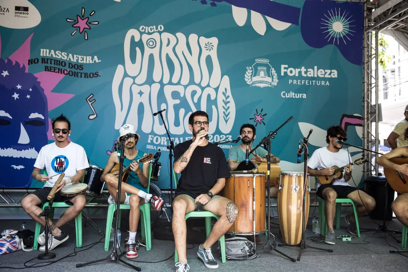 Pré-Carnaval no Raimundo dos Queijos, em Fortaleza