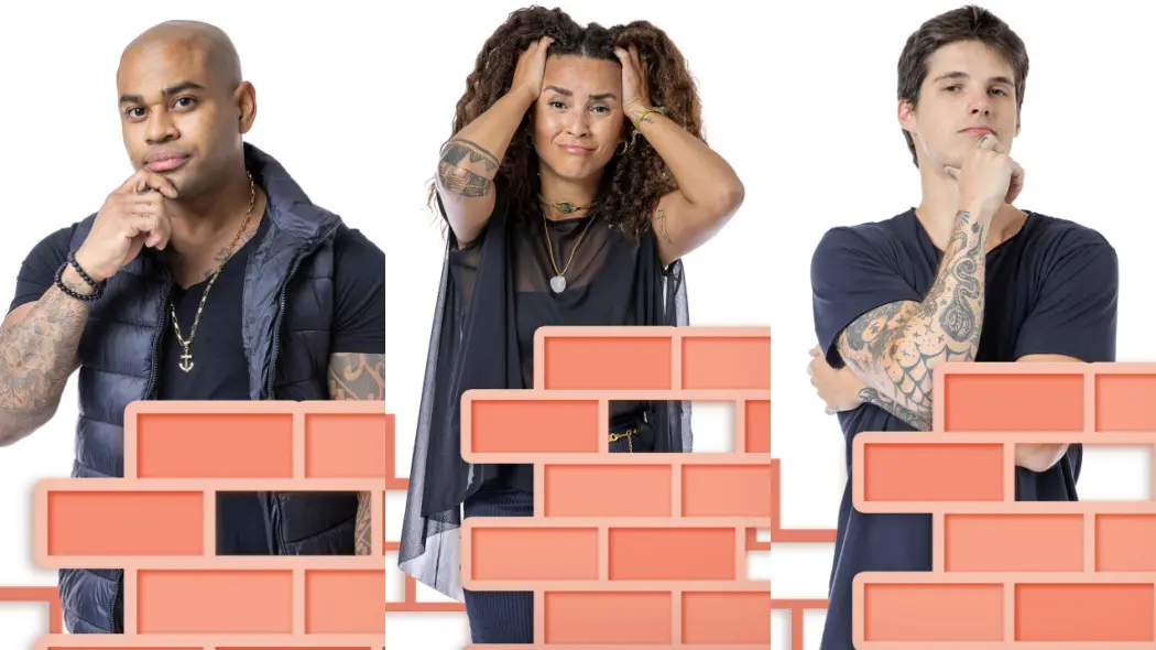 Imagem da notícia: Enquete BBB 23: Cezar, Gabriel ou Domitila? Vote em quem você quer fora da casa