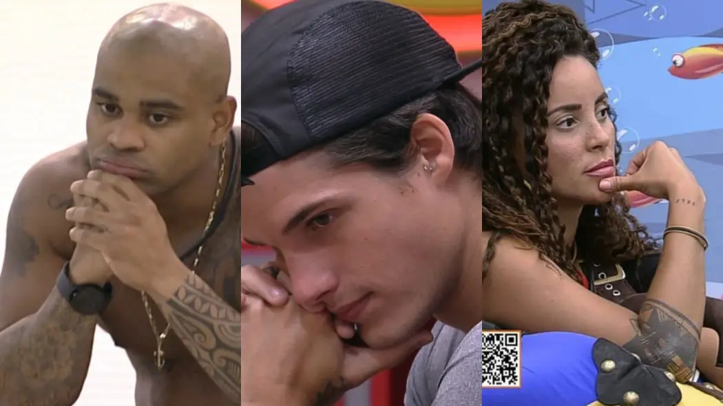 Imagem da notícia: Enquete BBB atualizada: resultado final mostra quem sai entre Cezar, Gabriel e Domitila