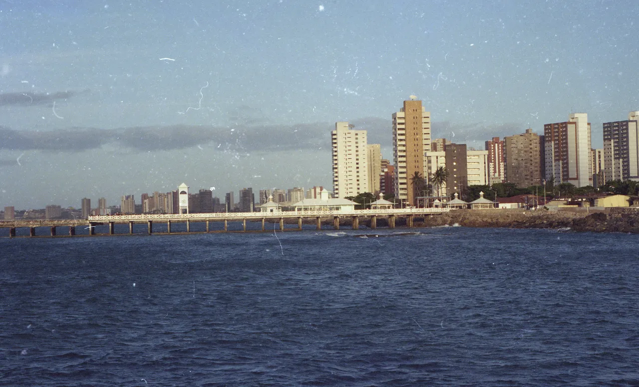 Movimentação na Ponte Metálica em 1998