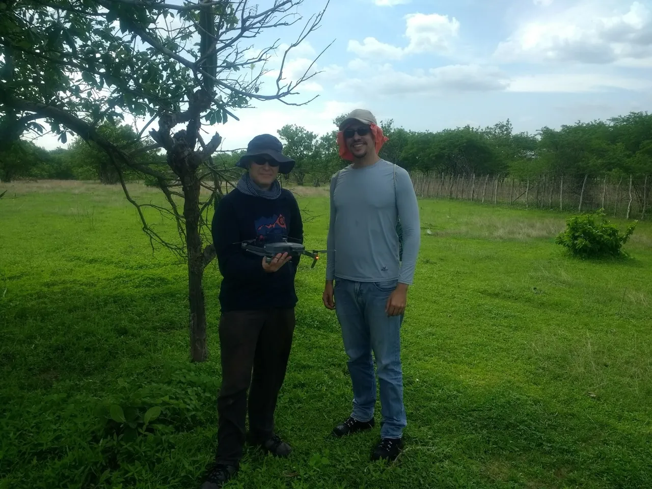 Lucas fez visita de campo em Irauçuba, um dos núcleos de desertificação, com pesquisadores do Reino Unido