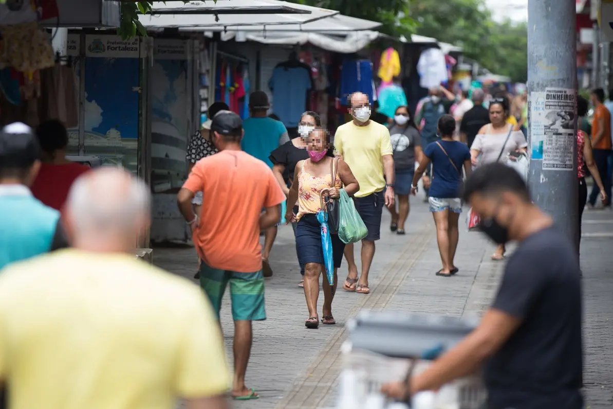 Imagem da notícia: Mais de 150 cidades do Ceará já confirmaram casos de Covid em 2023; veja mapa e como está o cenário