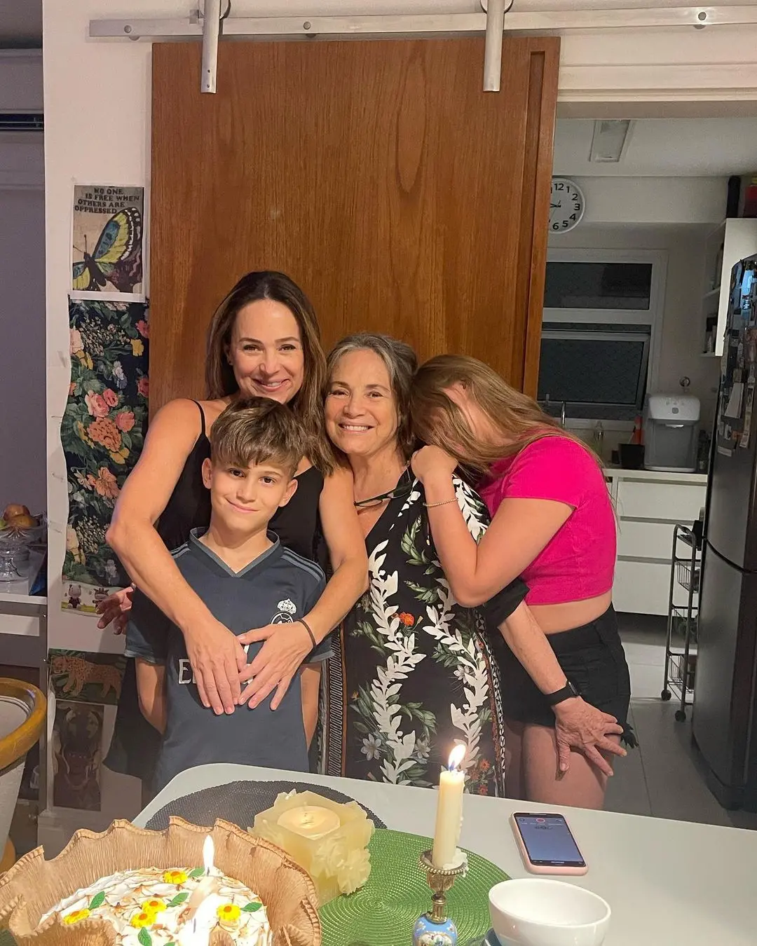 Imagem da notícia: Gabriela Duarte parabeniza Regina Duarte pelo aniversário: ‘para quem acha que brigamos’