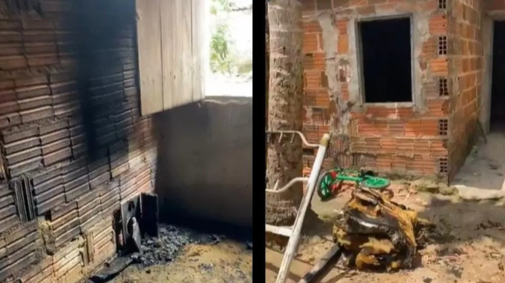 Família atuou no resgate e na contenção do incêndio neste domingo