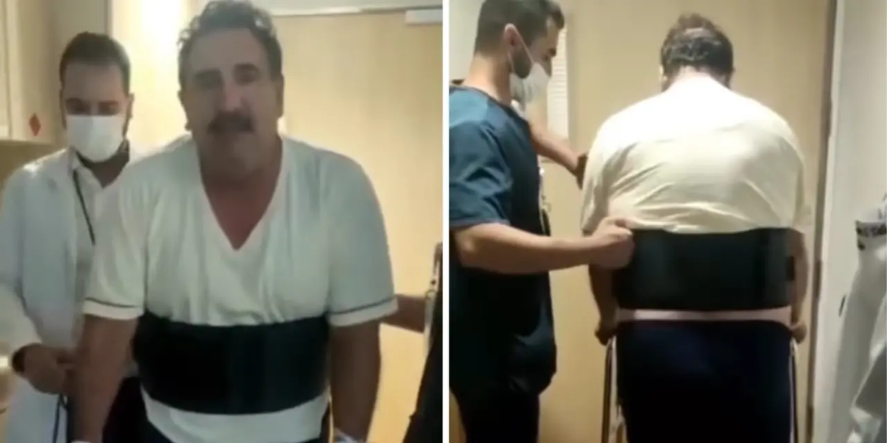 Imagem da notícia: Ratinho compartilha vídeo andando pela primeira vez após cirurgia no joelho