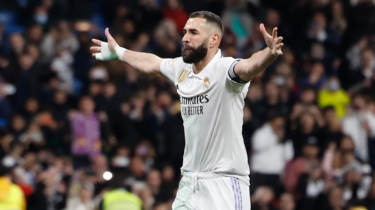 O atacante francês Benzema é o principal goleador do Real Madrid