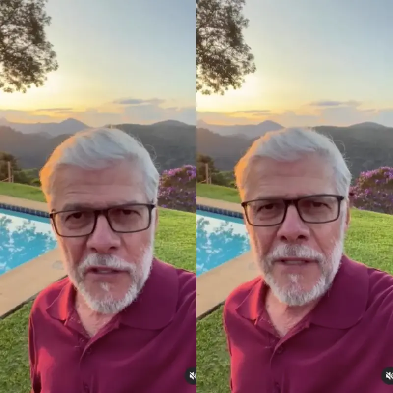 Imagem da notícia: José Mayer faz rara aparição após anos afastado da TV