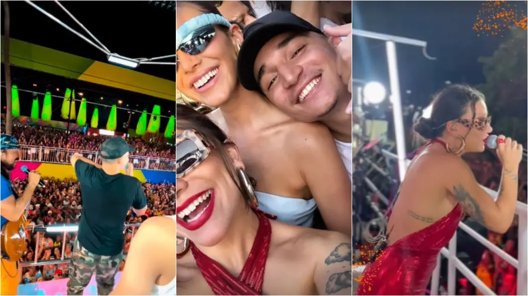 Imagem da notícia: Bruna Marquezine, João Gomes e Priscilla Alcântara curtem Carnaval em Salvador