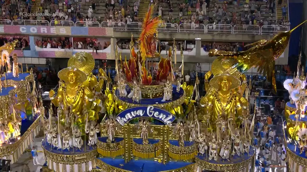Imagem da notícia: Estandarte de Ouro 2023: veja qual é a escola de samba vencedora