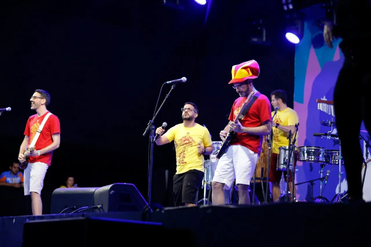 Luxo da Aldeia foi uma das atrações presentes no pré e Carnaval