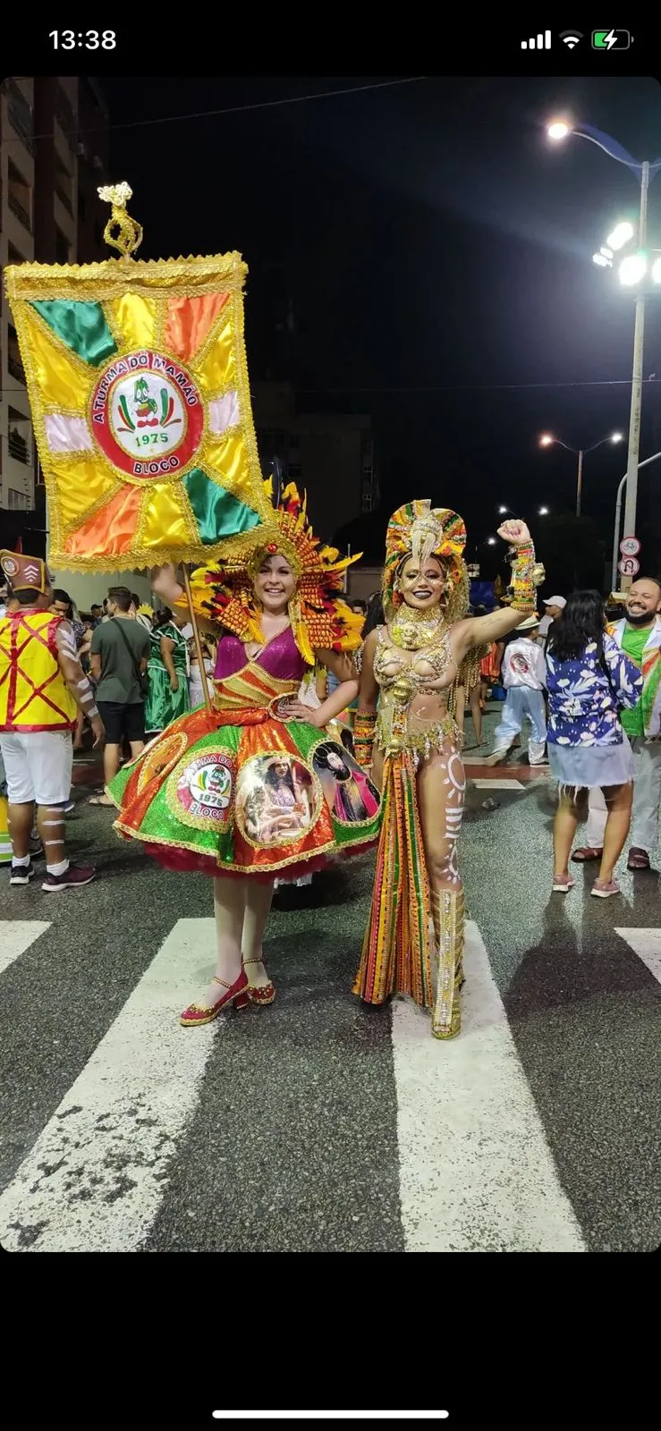 Desde 1975 em funcionamento, A Turma do Mamão é tricampeã do Carnaval