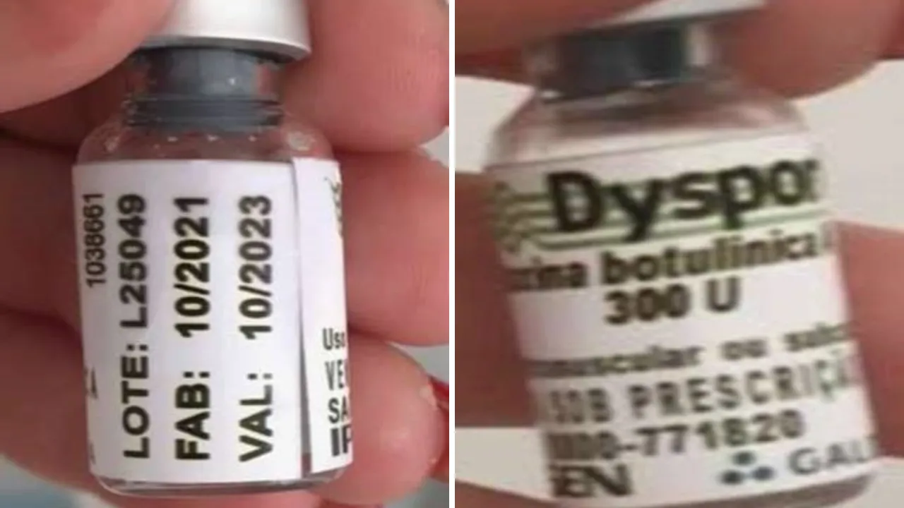 Toxina botulínica falsicada é identificada pela Anvisa