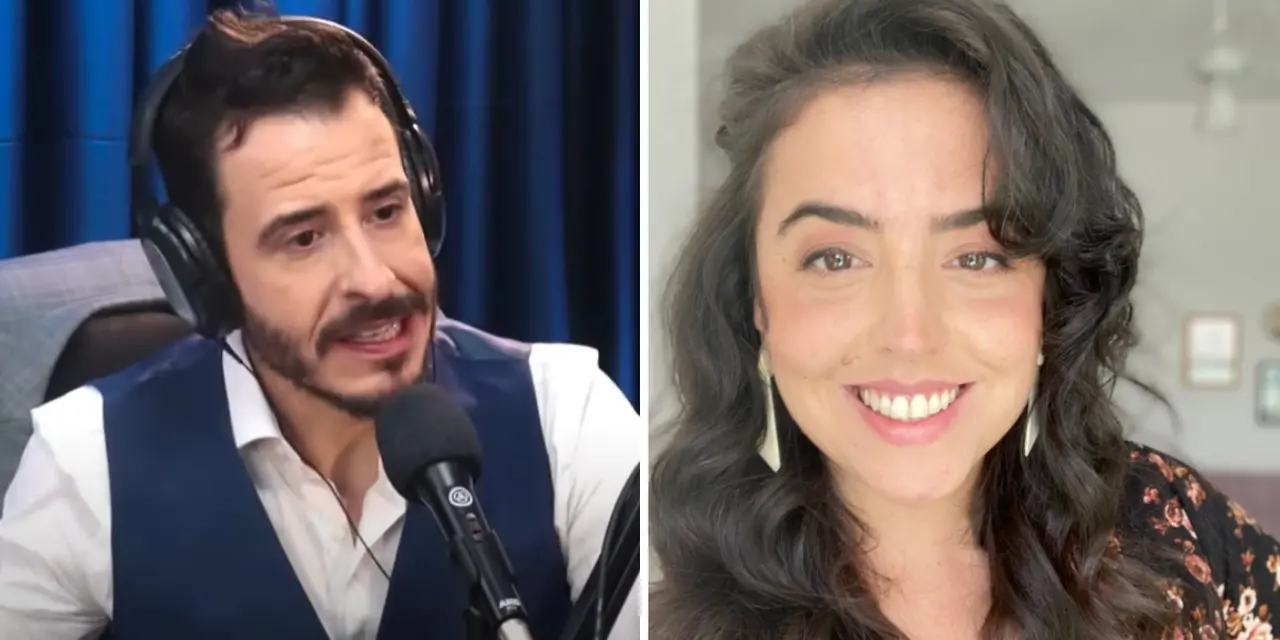Imagem da notícia: Coach Thiago Schutz faz ameaça de morte a atriz Livia La Gatto: 'processo ou bala'