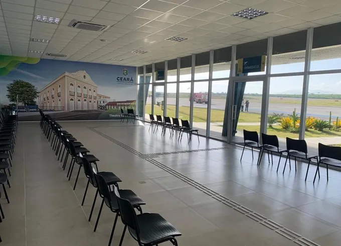 Embarque com dois portões