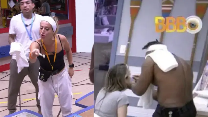Imagem da notícia: Veja vídeo de suposta agressão de Bruna Griphao no BBB 23; Nicácio quer expulsão de sister