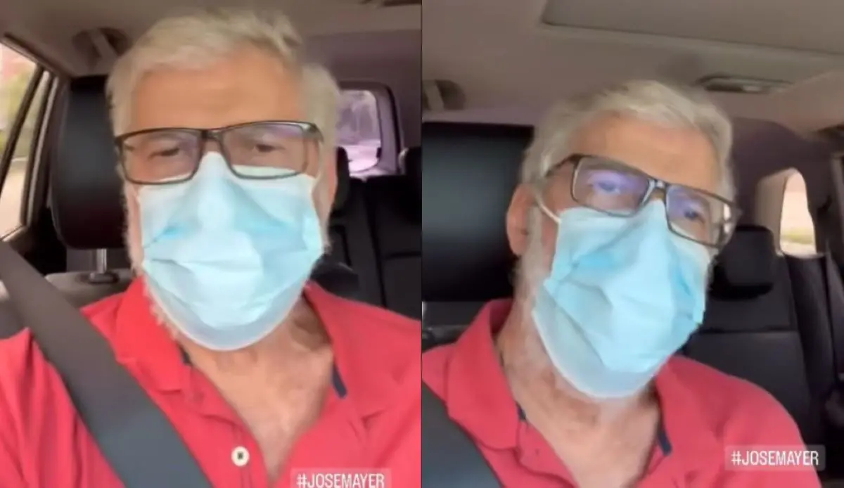 Imagem da notícia: José Mayer recebe alta de hospital após sangramento no pulmão 