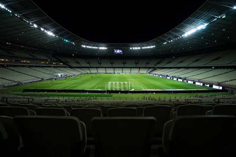 Arena Castelão recebeu 73 jogos em 2022.