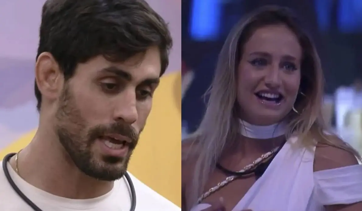Imagem da notícia: Cara de Sapato dá em cima de Bruna Griphao e ignora Amanda na festa do BBB 23