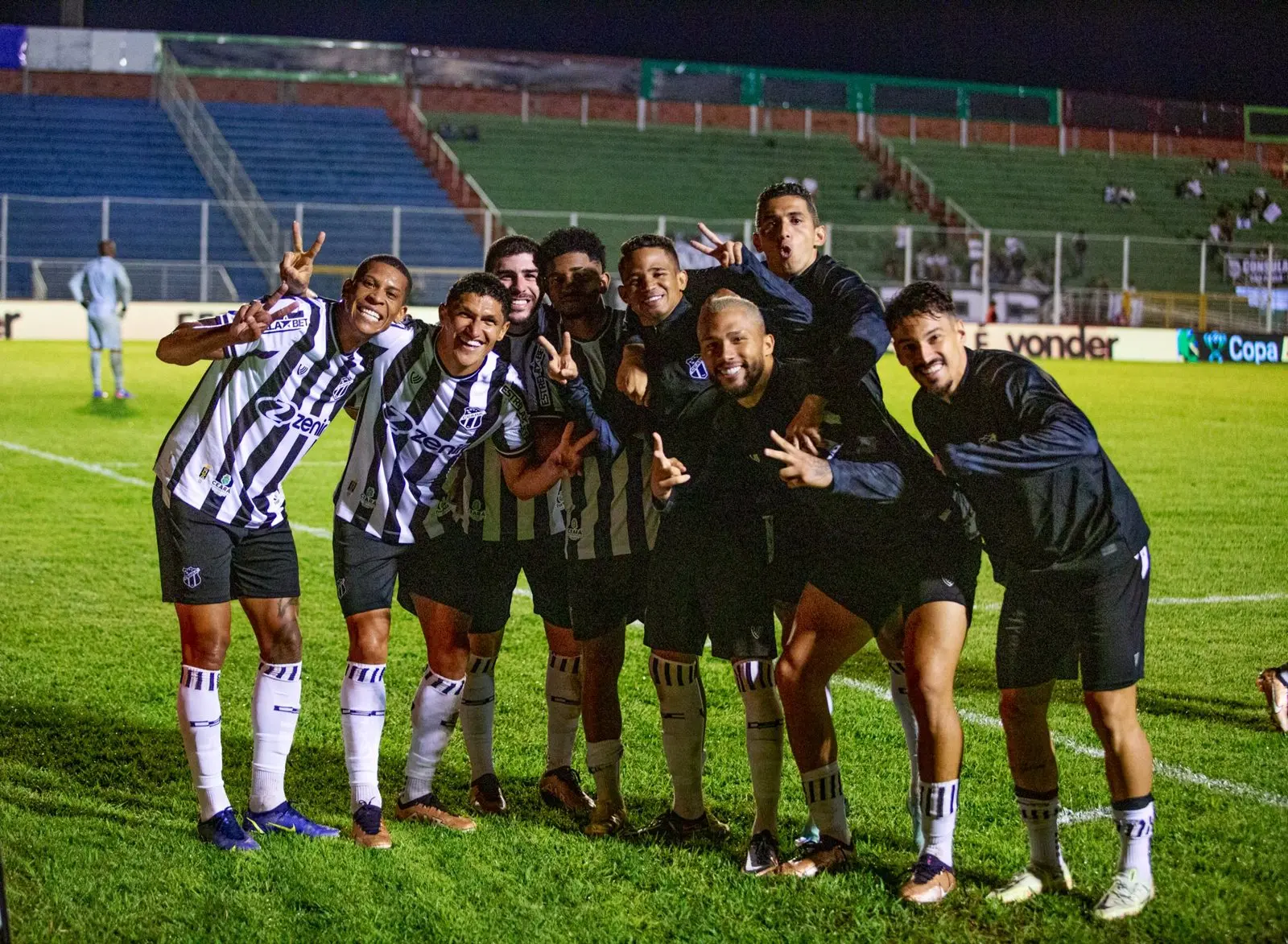 Imagem da notícia Ceará mostra força ofensiva contra Caldense-MG e garante premiação milionária na Copa do Brasil