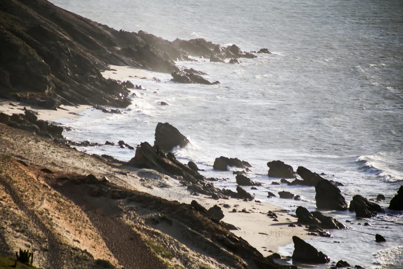 Praia da Malhada é uma das mais frequentadas do Parque Nacional