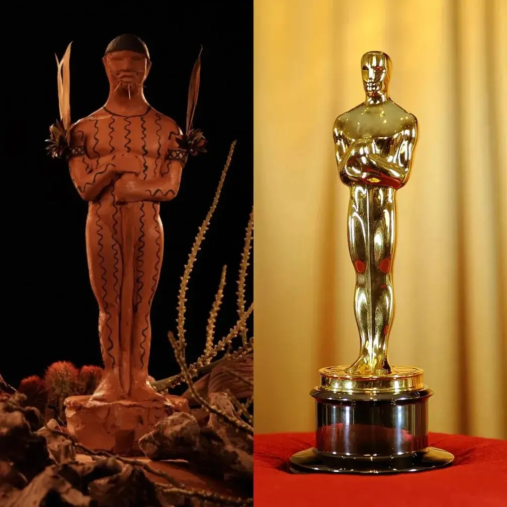 Imagem da notícia: Vencedores do Oscar vão receber estatuetas Yanomami; entenda o alerta por trás do gesto