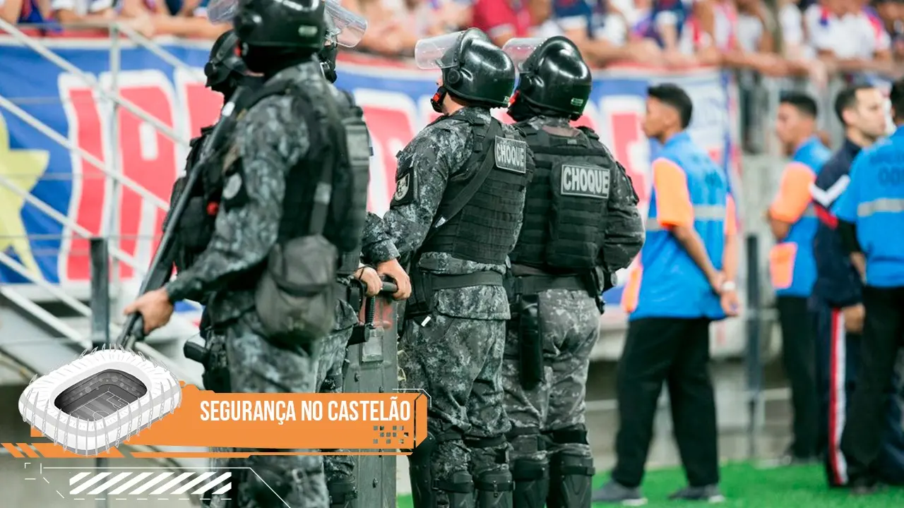 Imagem da notícia: Série Segurança no Castelão: 177 penalizados, além de denunciados e banidos por crimes no estádio
