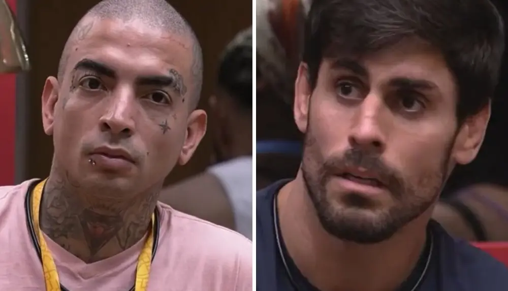 Imagem da notícia: Cara de Sapato e MC Guimê são expulsos do BBB 23