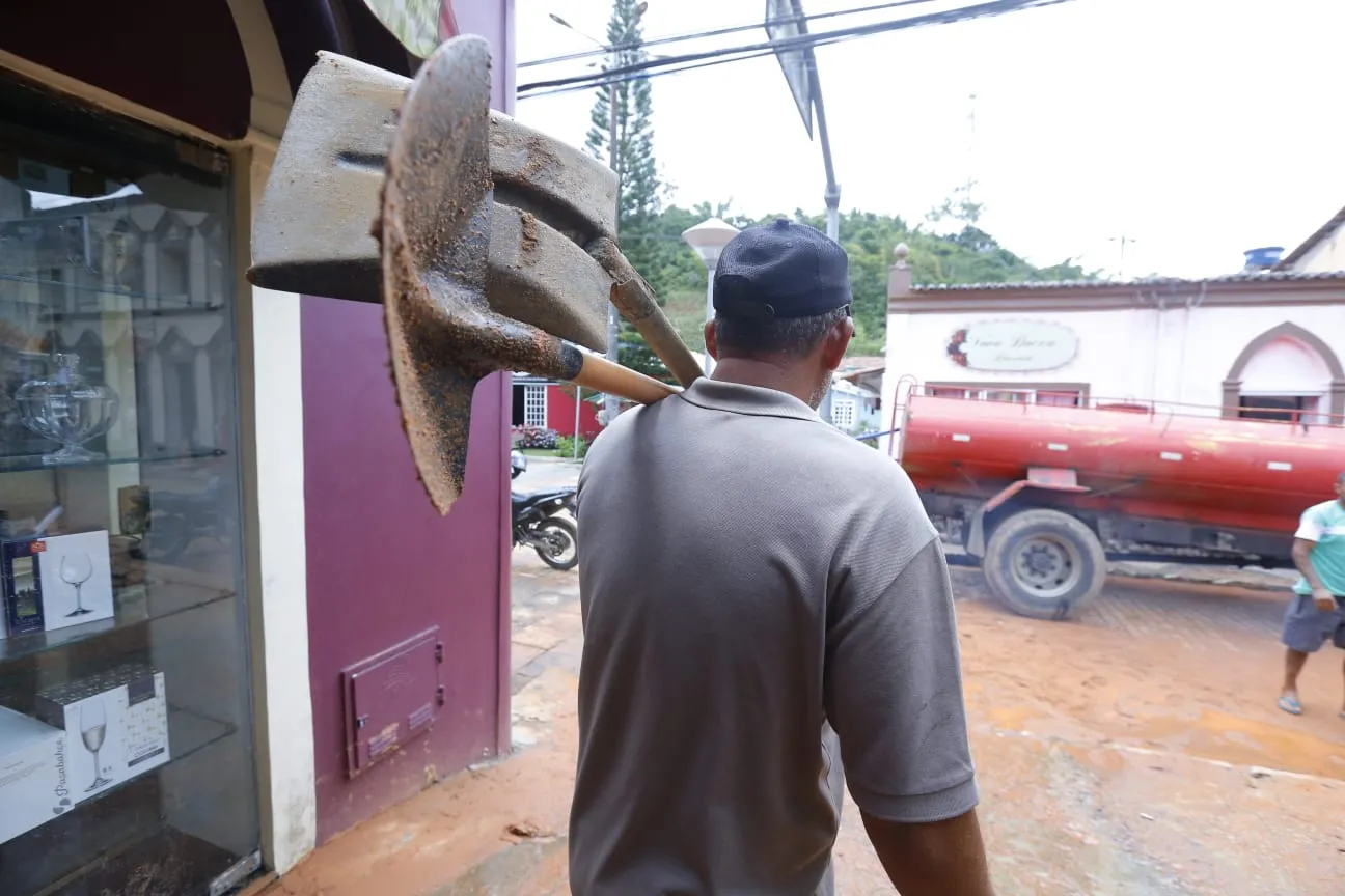 Guaramiranga foi atingida por chuvas intensas neste sábado (18)