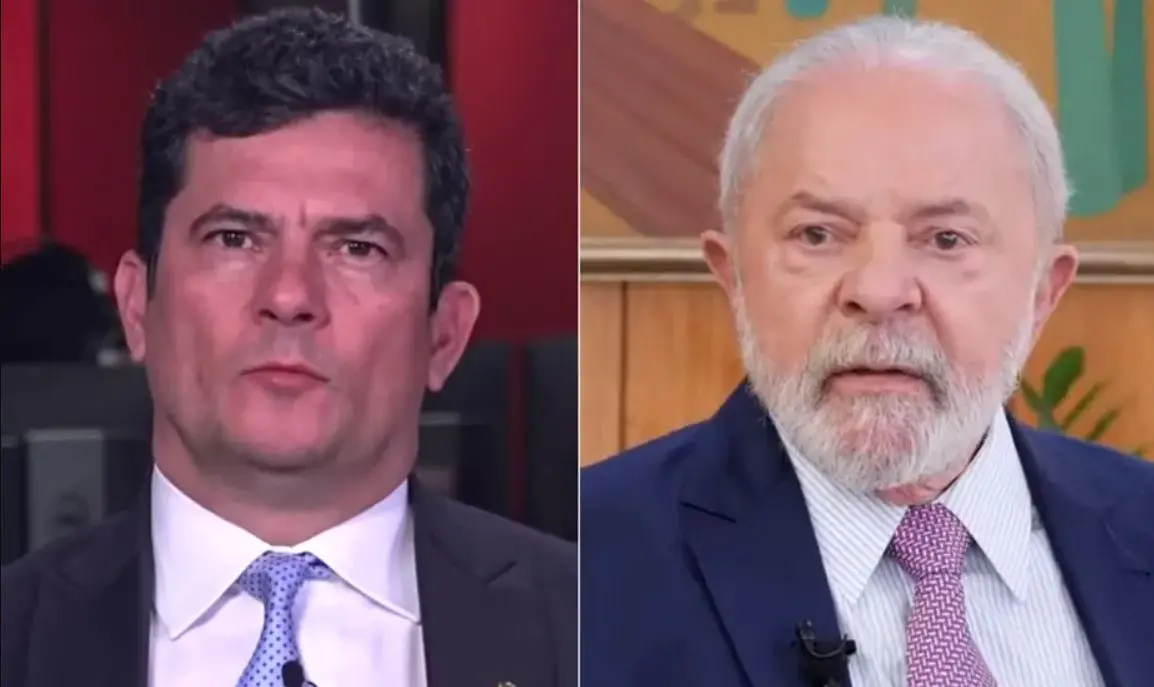 Imagem da notícia: Lula diz que plano para matar Moro seria 'armação' do senador: 'vou descobrir o que aconteceu'