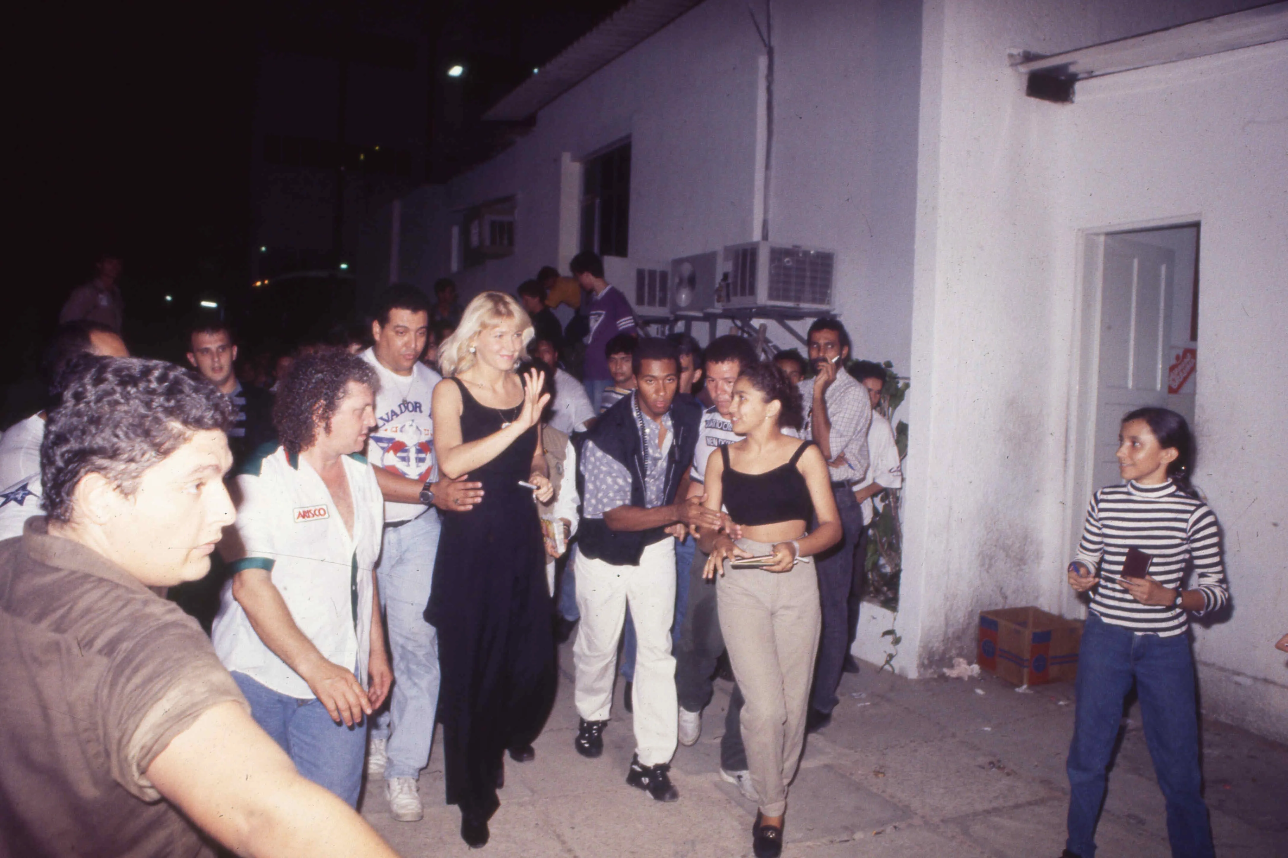 Xuxa em passagem pelo Sistema Verdes Mares (SVM)