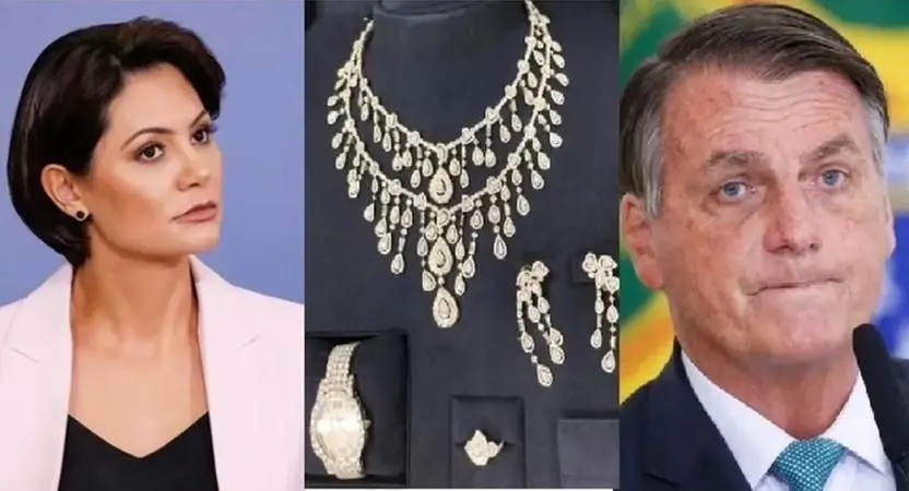 Imagem da notícia: Bolsonaro levou 3° conjunto de joias, incluindo Rolex com diamantes, após mandato, diz jornal